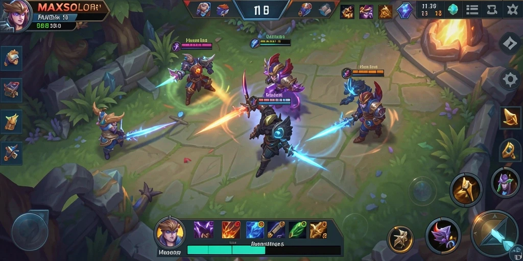 Tampilan mendebarkan dari pertempuran intens dalam <strong>MAXSLOT</strong>.